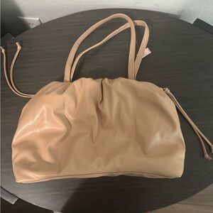 Victoria's Secret Tan Satchel Bag